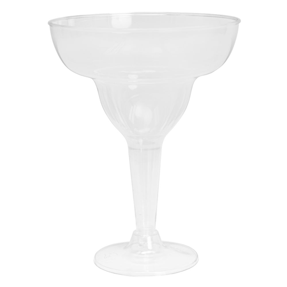 40 pieces of Plastic Margarita Glass 6pc/pack - Clear