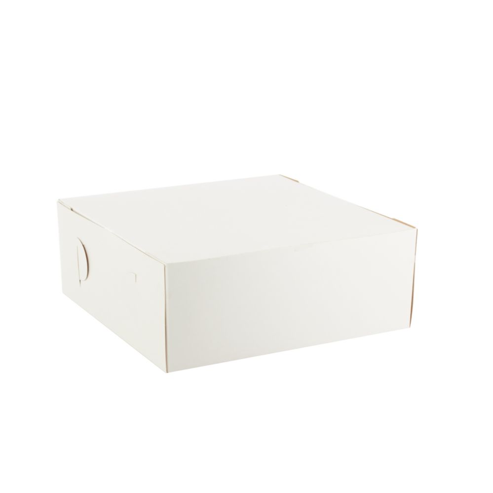 Cake Box 8 inch X 5 inch 100pc/pack - White - Baking Supplies - at ...