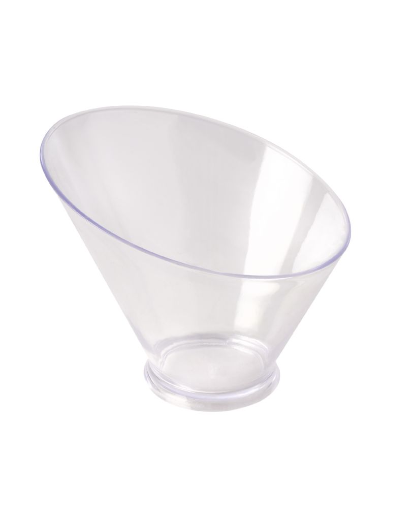 24 pieces of Plastic Angled Serving Bowl