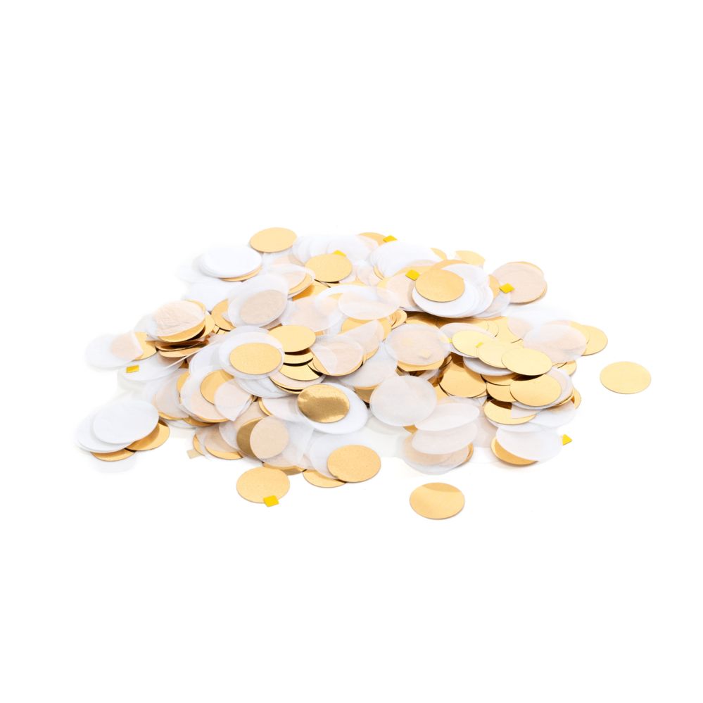 72 pieces of Mixed Confetti L inch 18g - Gold