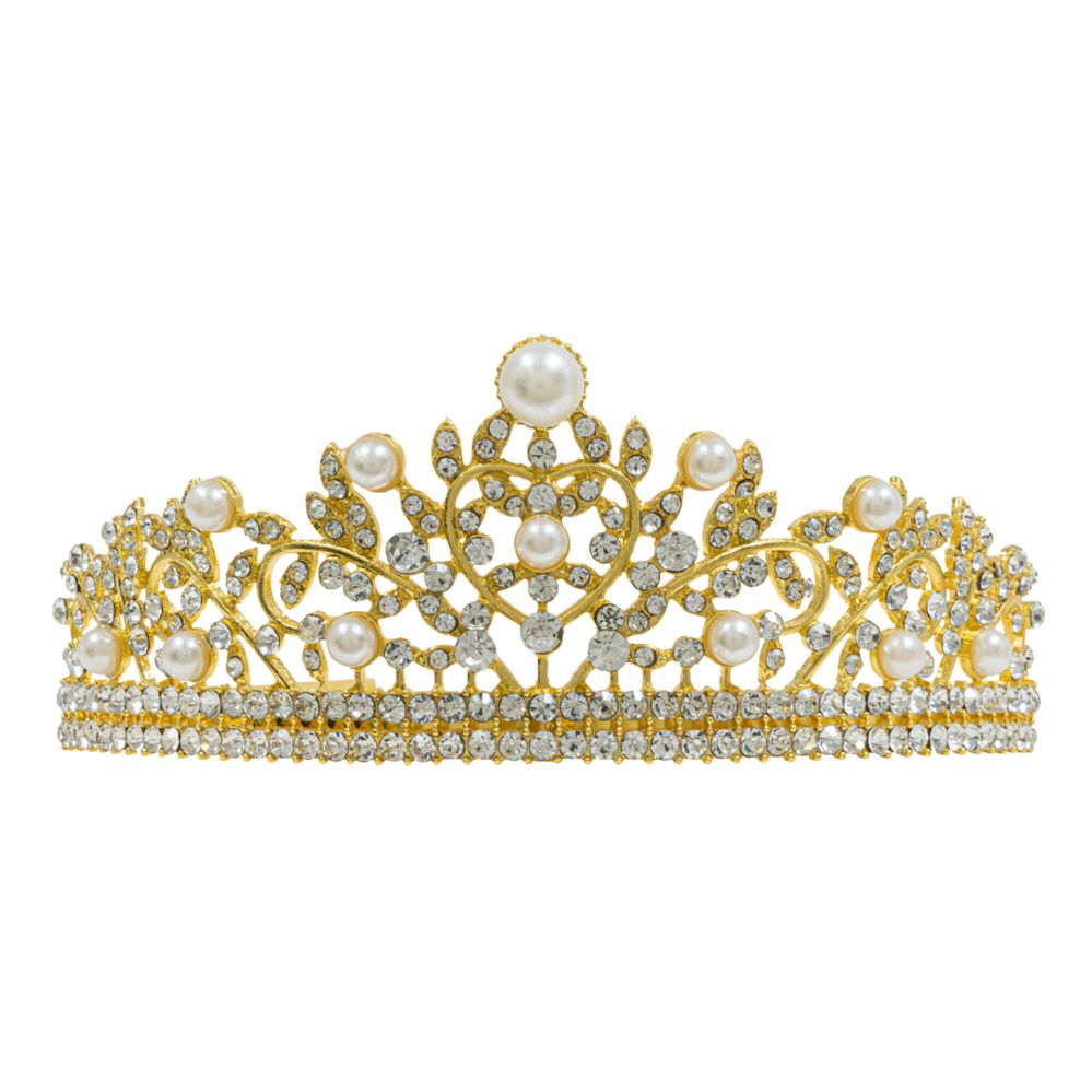 gold dress up tiara Dress-Up Tiaras main image 1