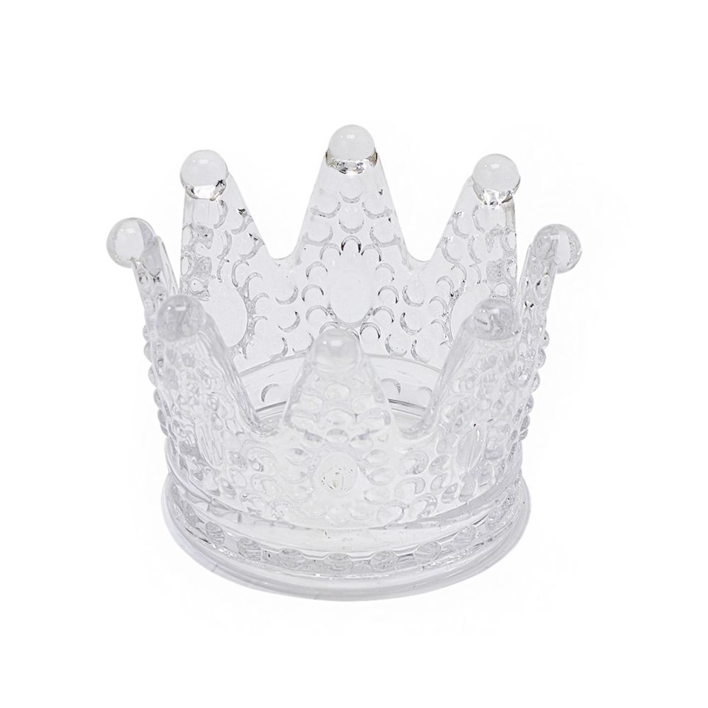 36 Pieces of Crown Glass Candle Holder 3 Inch