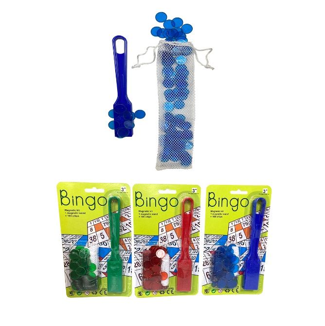 120 pieces of Bingo Magnetic Wand With Net Bag