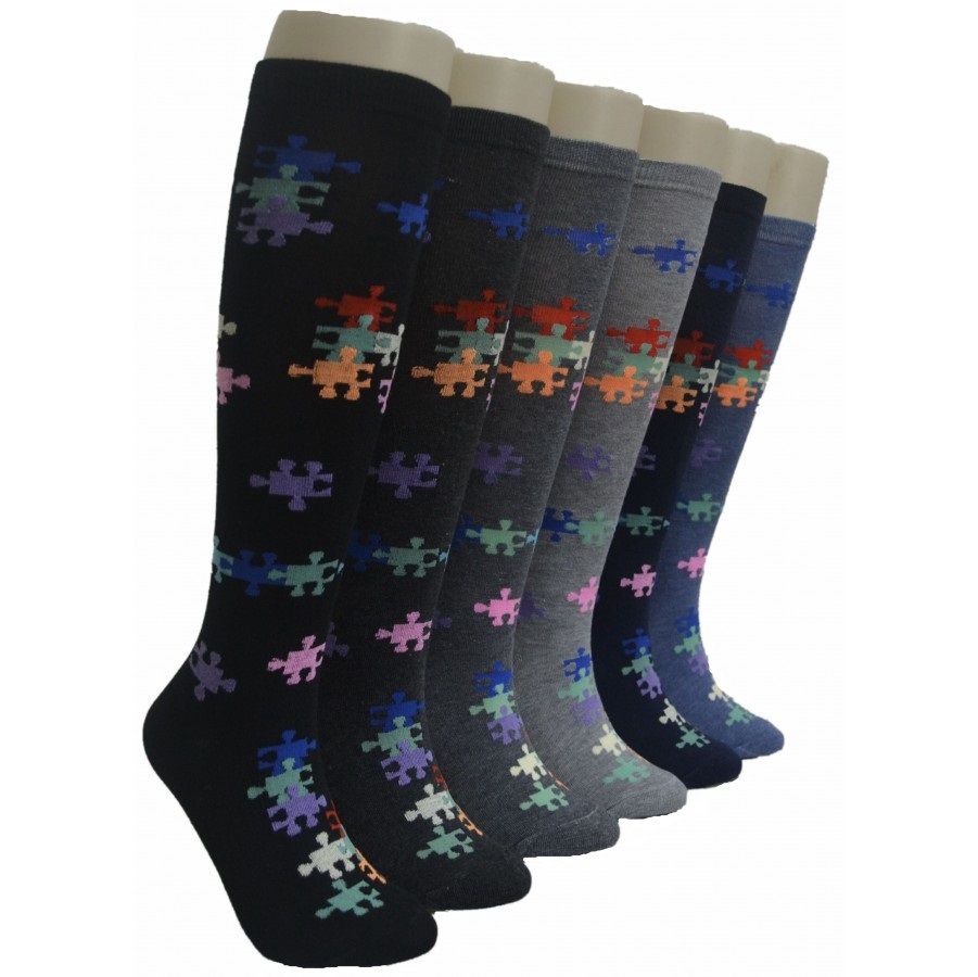 240 Pairs of Ladies KneE-High Socks 9-11 - Jigsaw