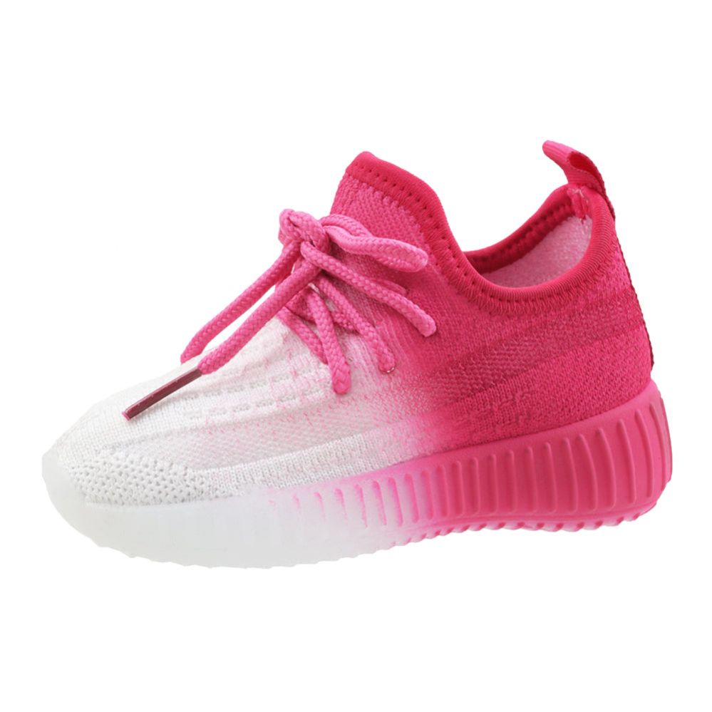 18 pieces of Kids  Sneakers Fuchsia Ombre