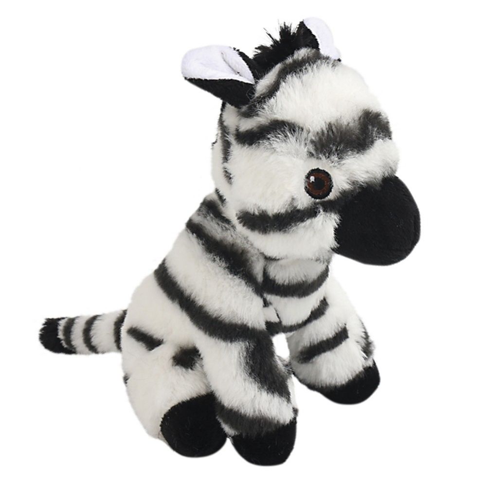72 pieces 6 inch Earth Safe Zebra - Plush Toys