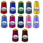 24 Pieces of 1500yds Sewing Thread Spool [colored]