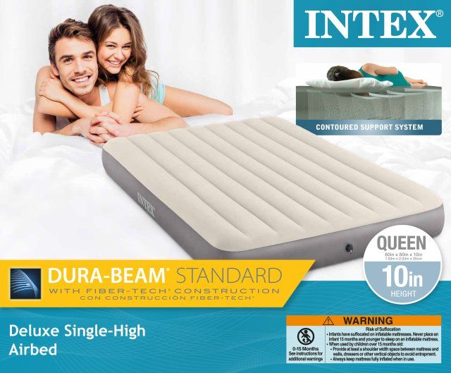 3 pieces of Intex Deluxe SinglE-High AirbeD- Queen