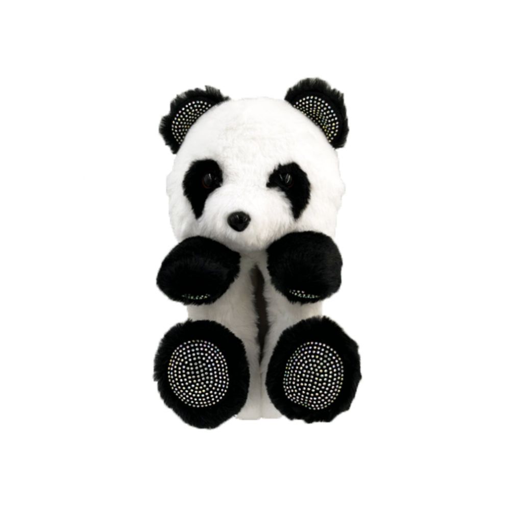 12 pieces of Kids Teddy Slippers Panda