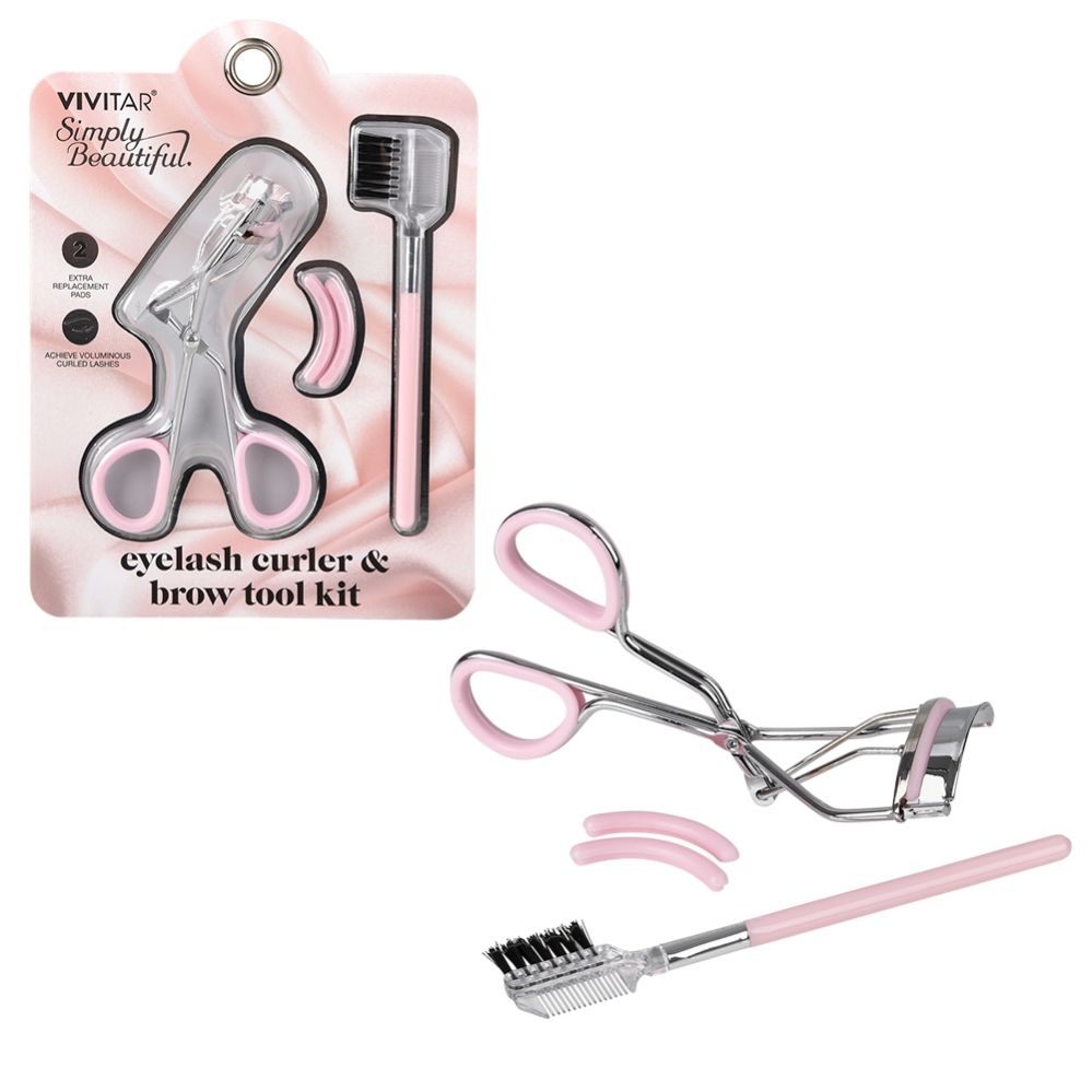 24 pieces of Vivitar Premium Eyelash Curler And Brow Tool