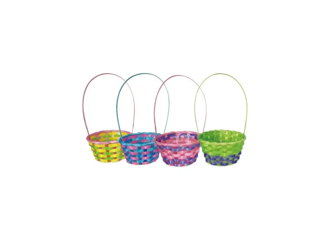 48 Pieces of Round Easter Egg Basket