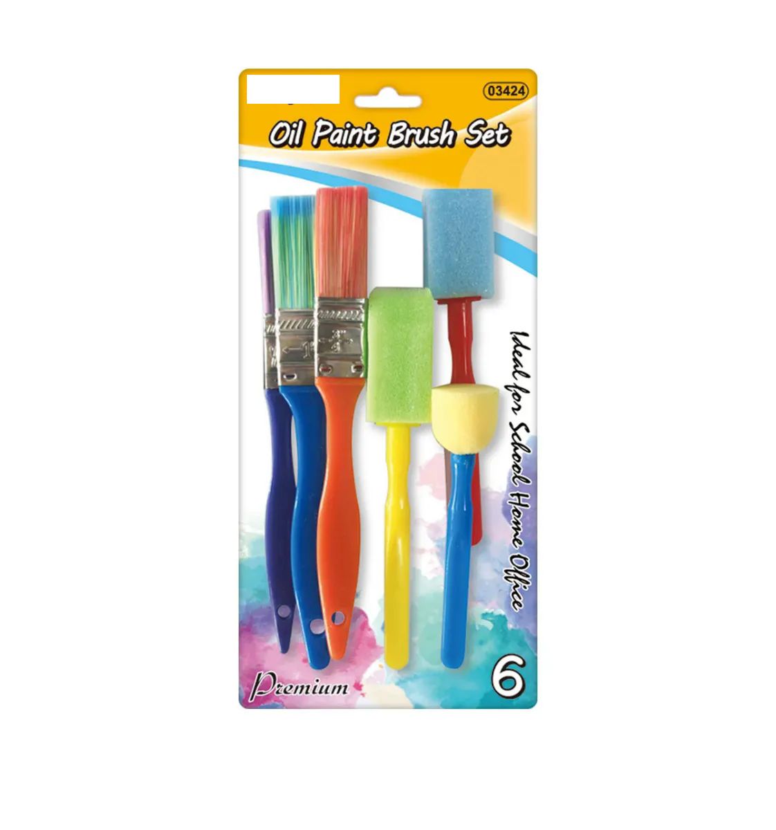 36 Pieces of 6pc Oil Paint Brush Set