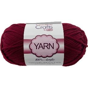 100 Pieces of Yarn Acrylic Wine 2oz #4 md