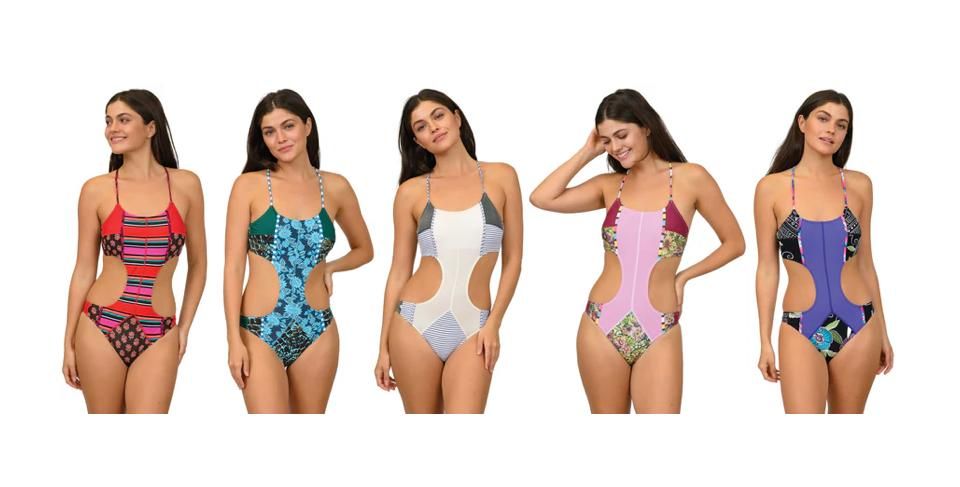 36 Pieces of Junior Ladies 1 Pc Swimsuit