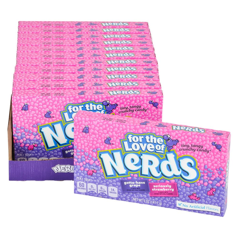 12 pieces of Nerds Theater Box Candy 12pc