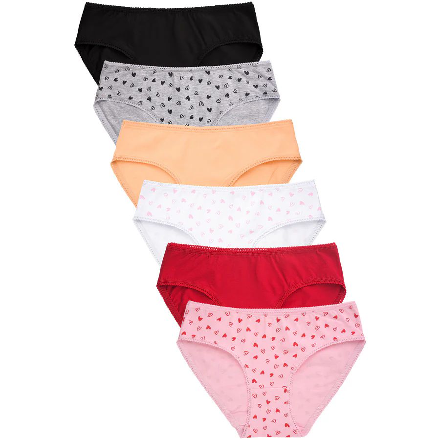 432 Pieces of Mamia Ladies Printed Cotton Bikini Panty Assorted