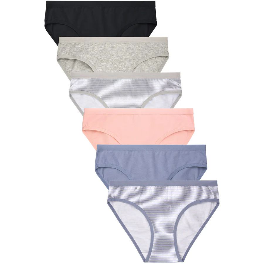 432 Pieces of Sofra Ladies Cotton Bikini Panty Assorted