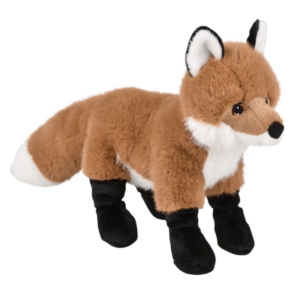 Bulk 11-Inch Animal Den Fox Plush - Wholesale Sock Deals