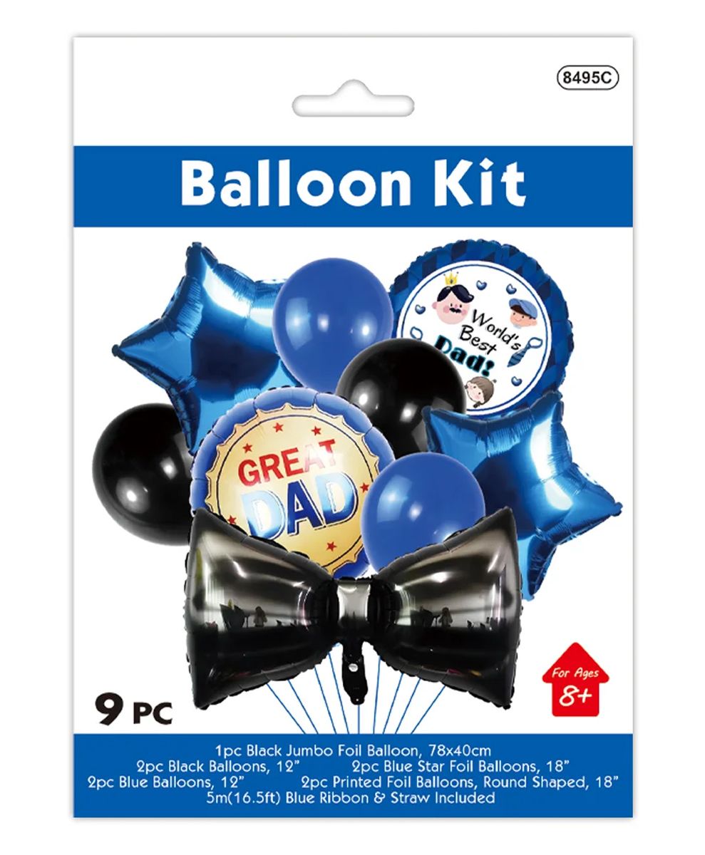 24 Pieces of 9c Father's Day Balloon Kit