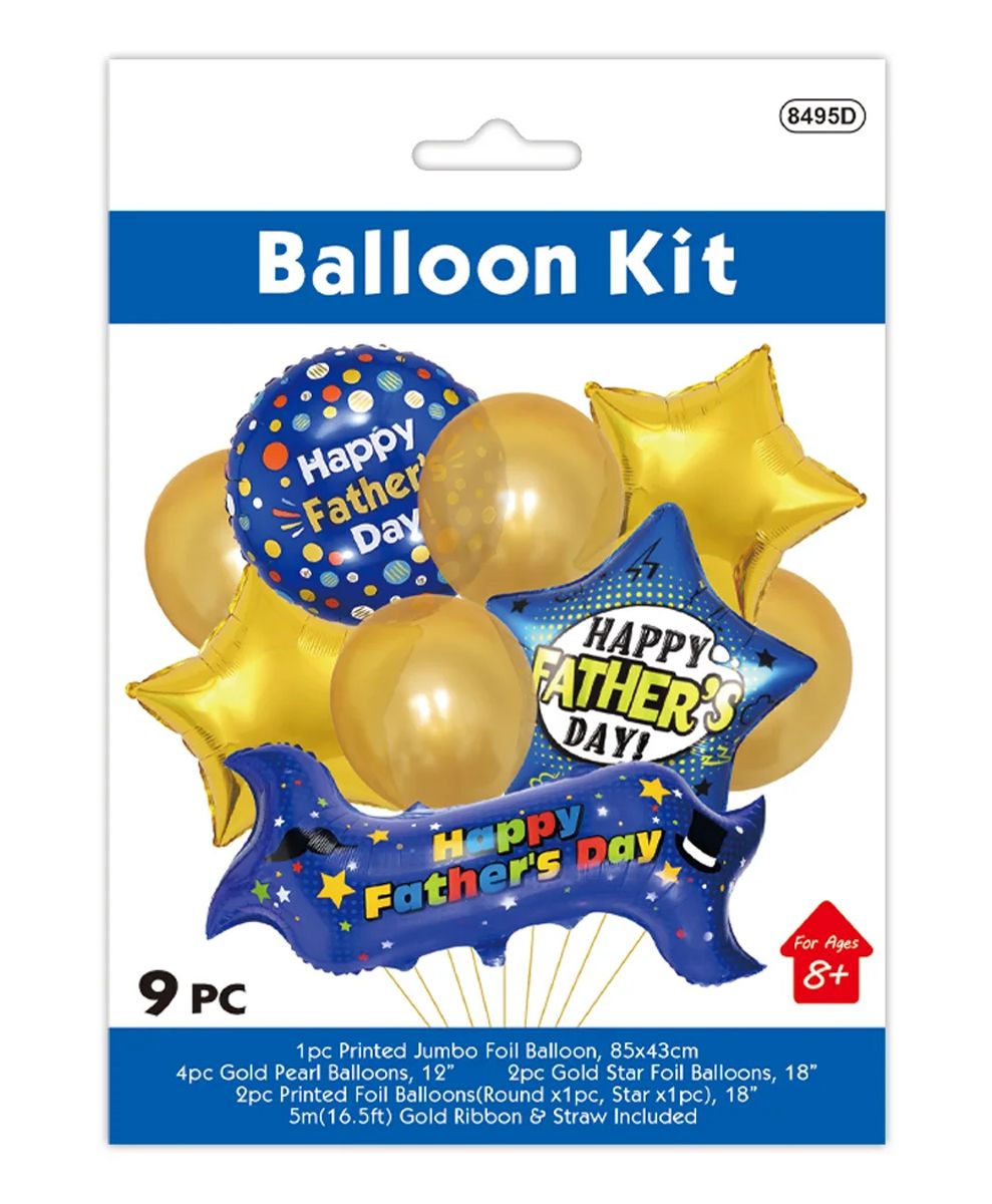 24 Pieces of 9c Father's Day Balloon Kit