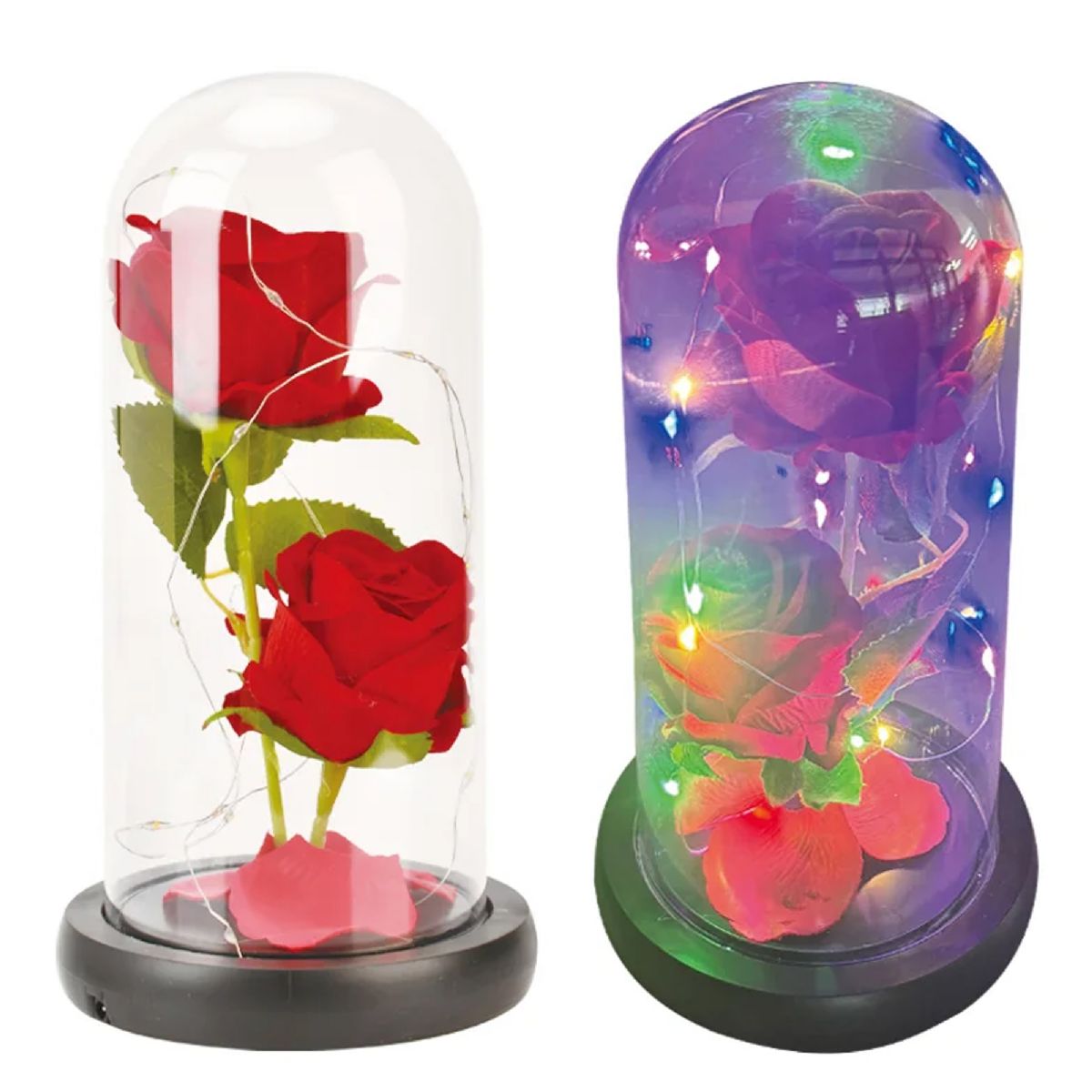 24 Pieces of Led Decoration Assorted Color 21 X 11 cm