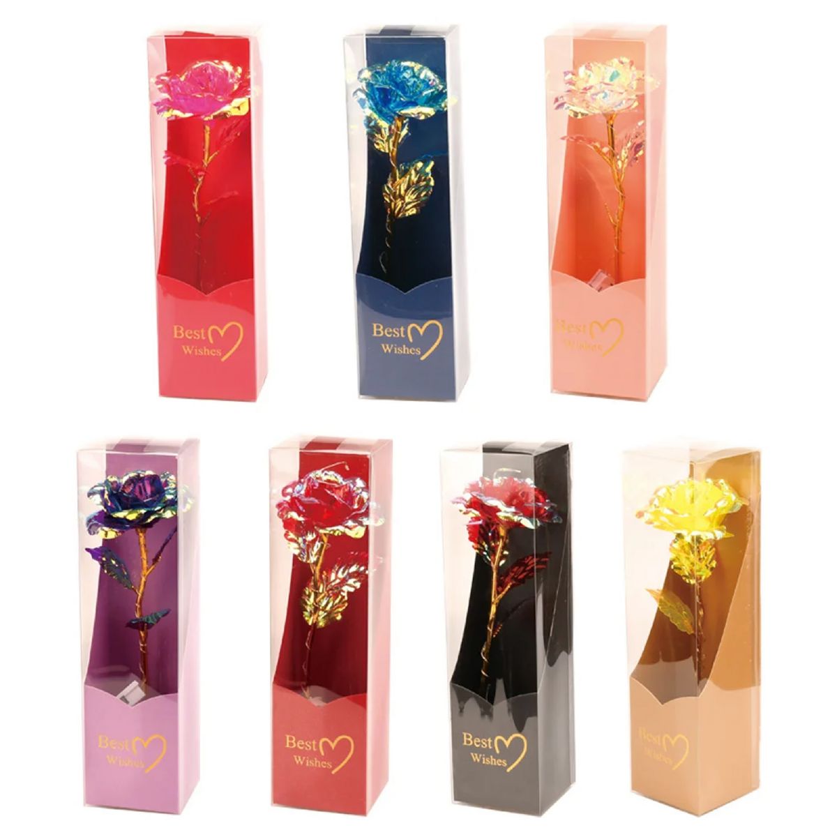21 Pieces of Led Flower Decoration 10.2 X 2.8 inch