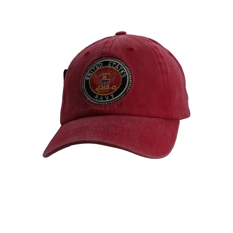 6 Pieces of Men Caps Logo United States Navy