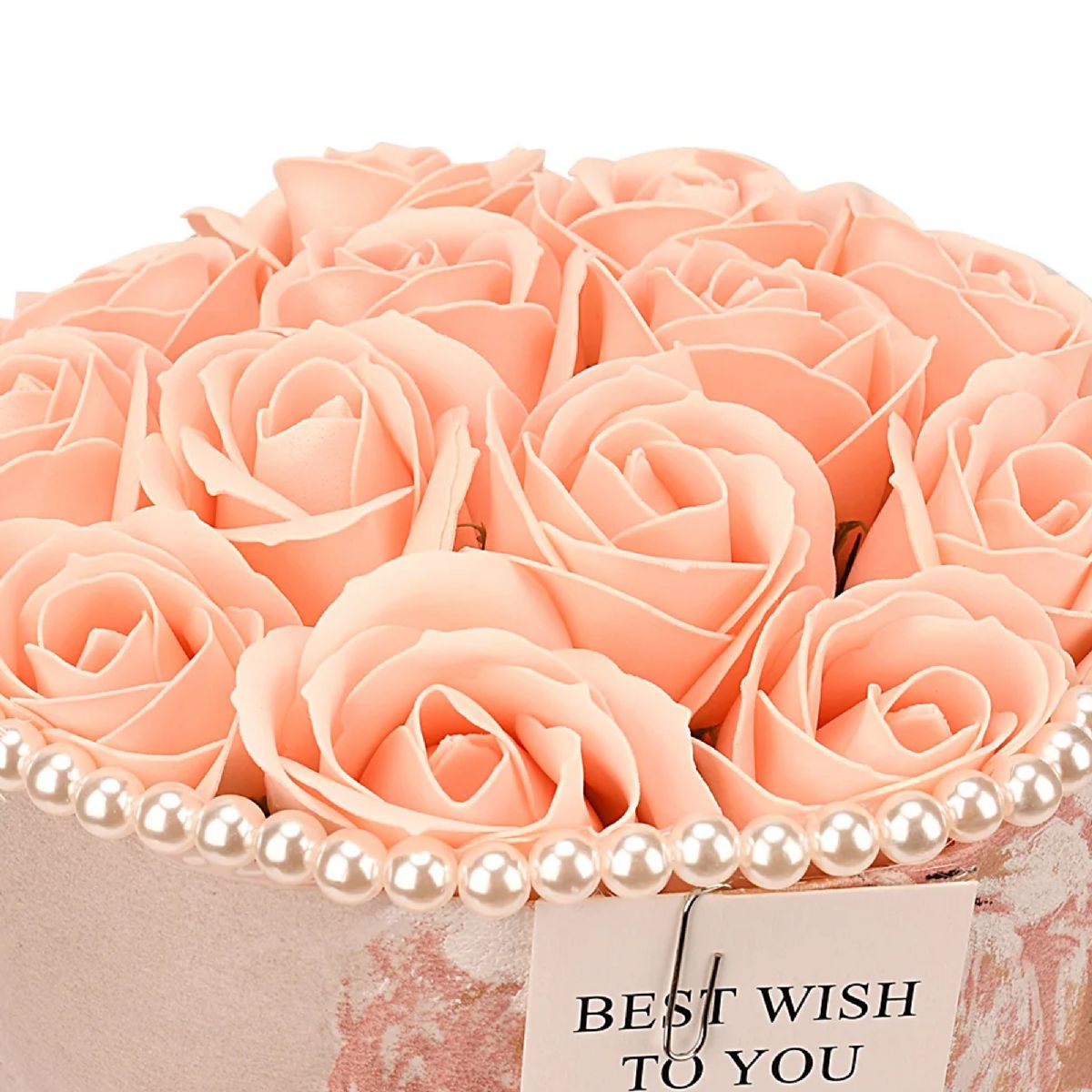 12 Pieces of Led Soap Rose Assorted 18 X 18 X 28 cm