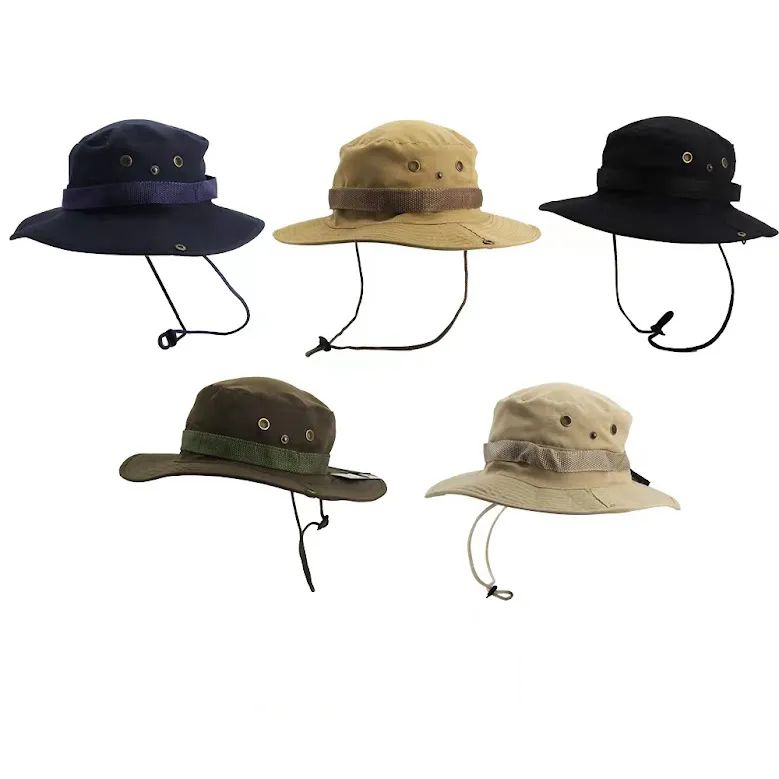 6 Pieces of Boonie Hat Assorted Colors