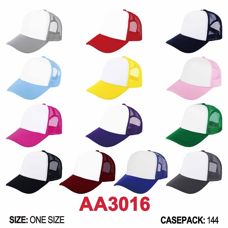 6 Pieces of Mesh Hats