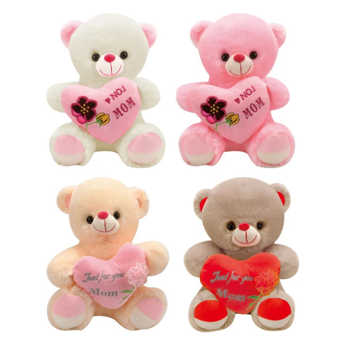 48 Pieces of 10 inch Bear Love Mom