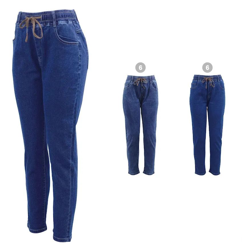 12 Pieces of Womens Jogger Pants Denim