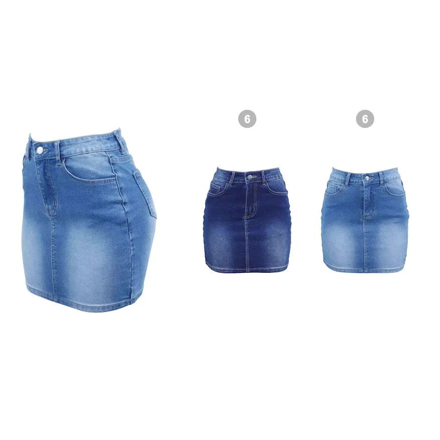 18 Pieces of Womens Denim Skirt