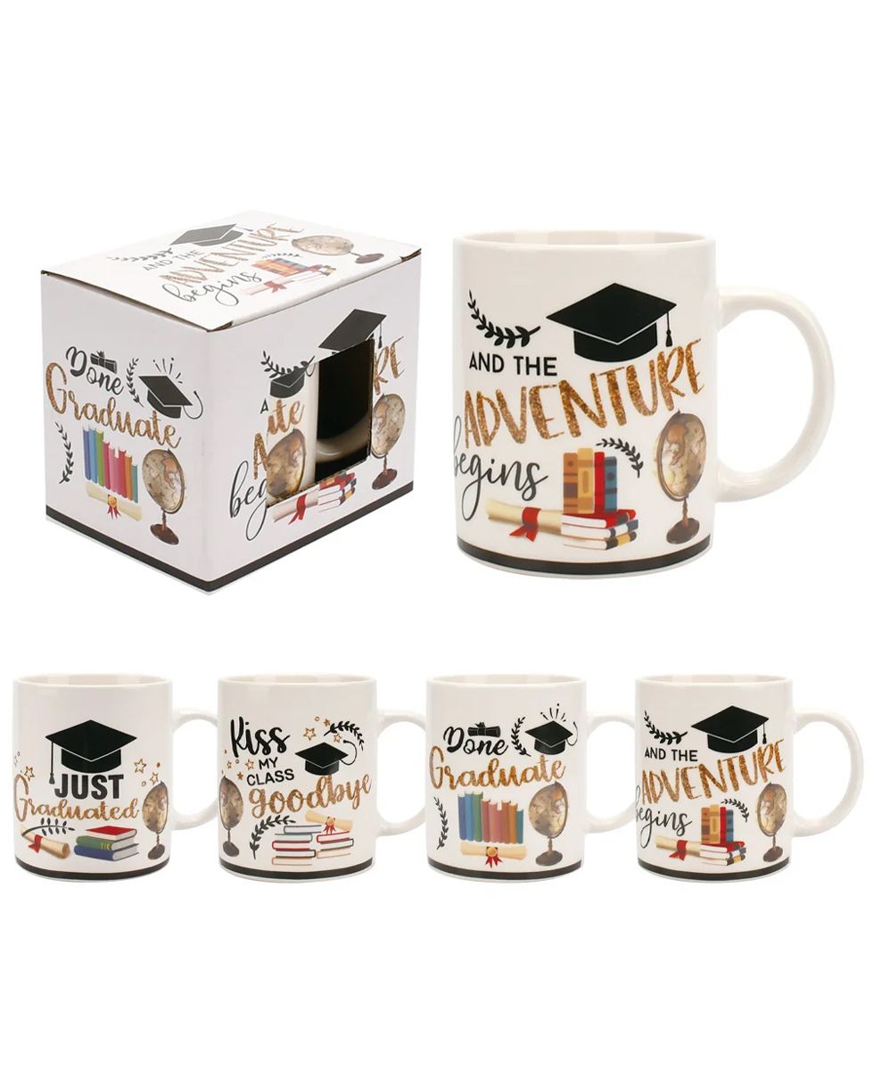 48 Pieces of Graduation Mug In Box 9.5 X 8 cm