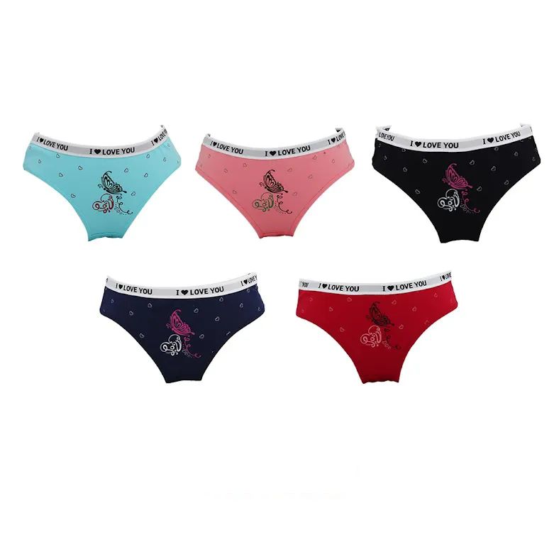 60 Pieces of Womens I Love You Panties