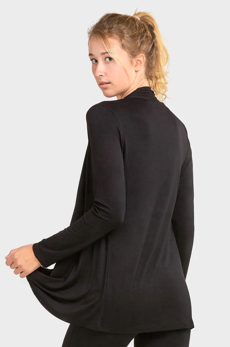 24 Pieces of Sofra Ladies Rayon Caridan Black