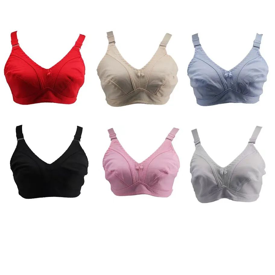 45 Pieces of Bras Packed Assorted Colors Adjustable Straps Size