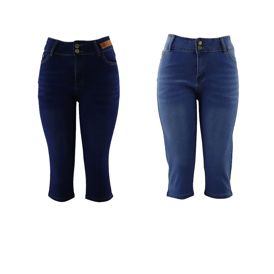 3 Pieces of Womens Skinny Capri Pants