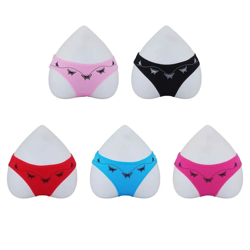 60 Pieces of Womens Butterfly Print Panties
