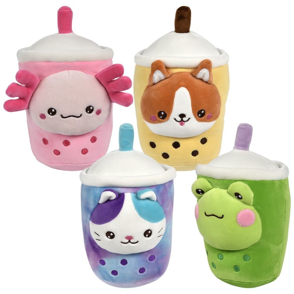 60 Pieces of 7 Inch Bubble Tea Animals