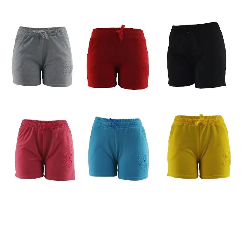12 Pieces of Women Bear Workout Shorts