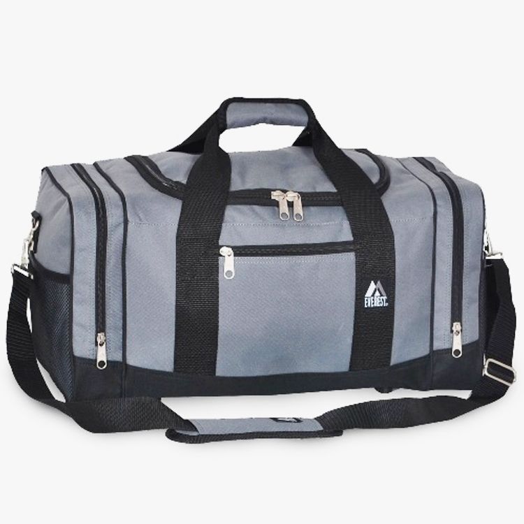 20 Pieces of Crossover Duffel Bag 10" W X 20" H X 10" D Dark Gray