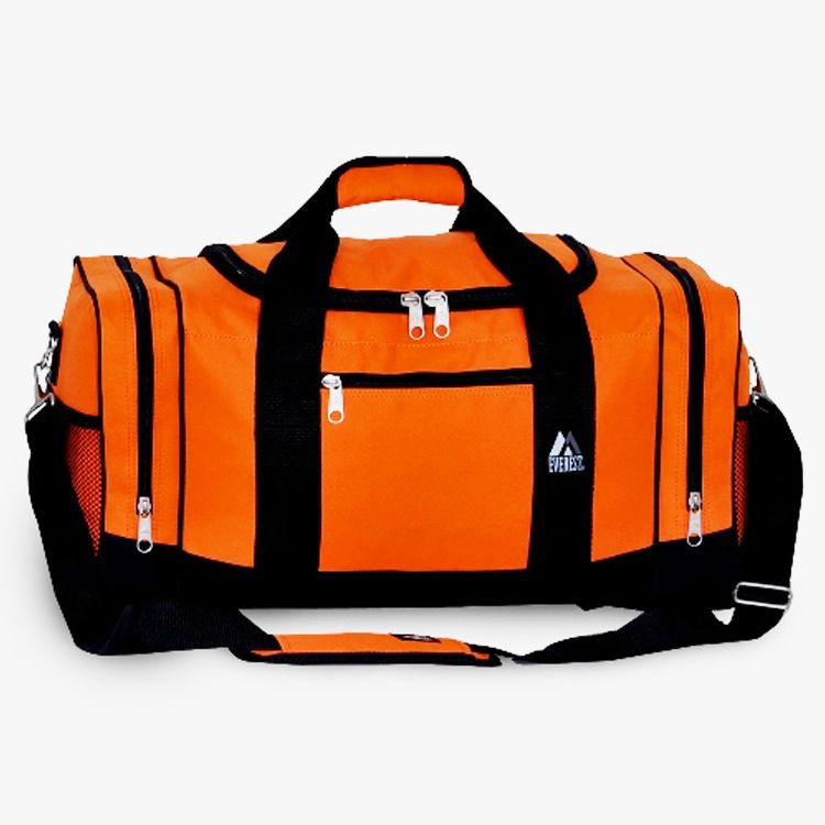 20 Pieces of Crossover Duffel Bag 10" W X 20" H X 10" D Orange