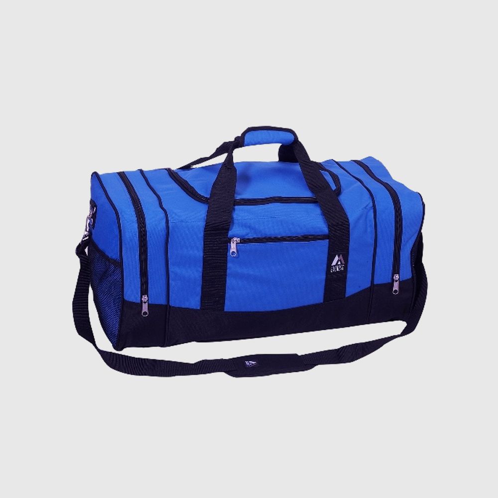 20 Pieces of Crossover Duffel Bag - Large 12" W X 25" H X 12" D Royal Blue