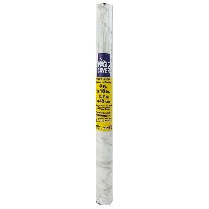 12 pieces of Mc Marbel White Cover 18inx 9ft