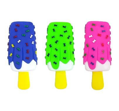 144 Pieces of Bp Vinyl Popsicle Toy 5.9in 3 Asst