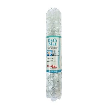 4 pieces of Q6 CoN-Tact Pebble Clear Bath Mat 34.5x1