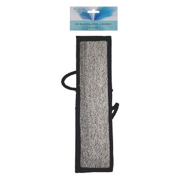 48 pieces of Bh Exfoliating Back Scrub Black 28x3.5in