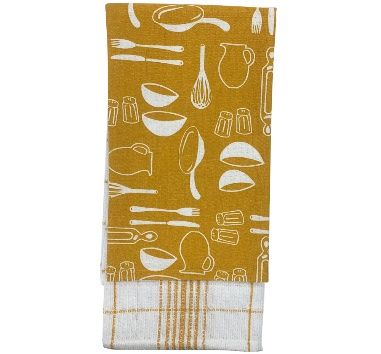 20 pieces of Kitchen Towel 2pc Yl Pint 20x28in