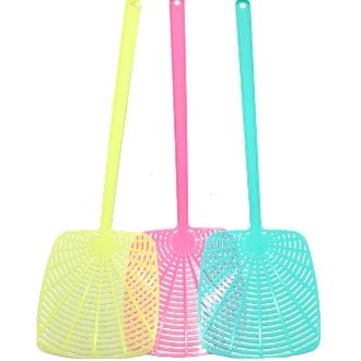 288 pieces of Bh Plastic Flyswatter Asst.colors